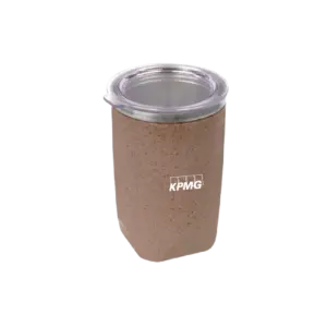 Power Plus Sunset Eco: Bamboo Fiber Eco Friendly Mug-Bamboo