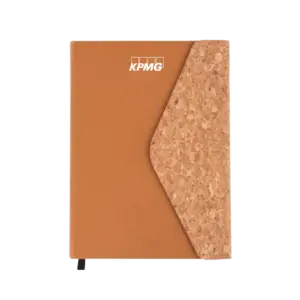 Power Plus Cork Magnetic Envelope style Notebook-Brown/Cork