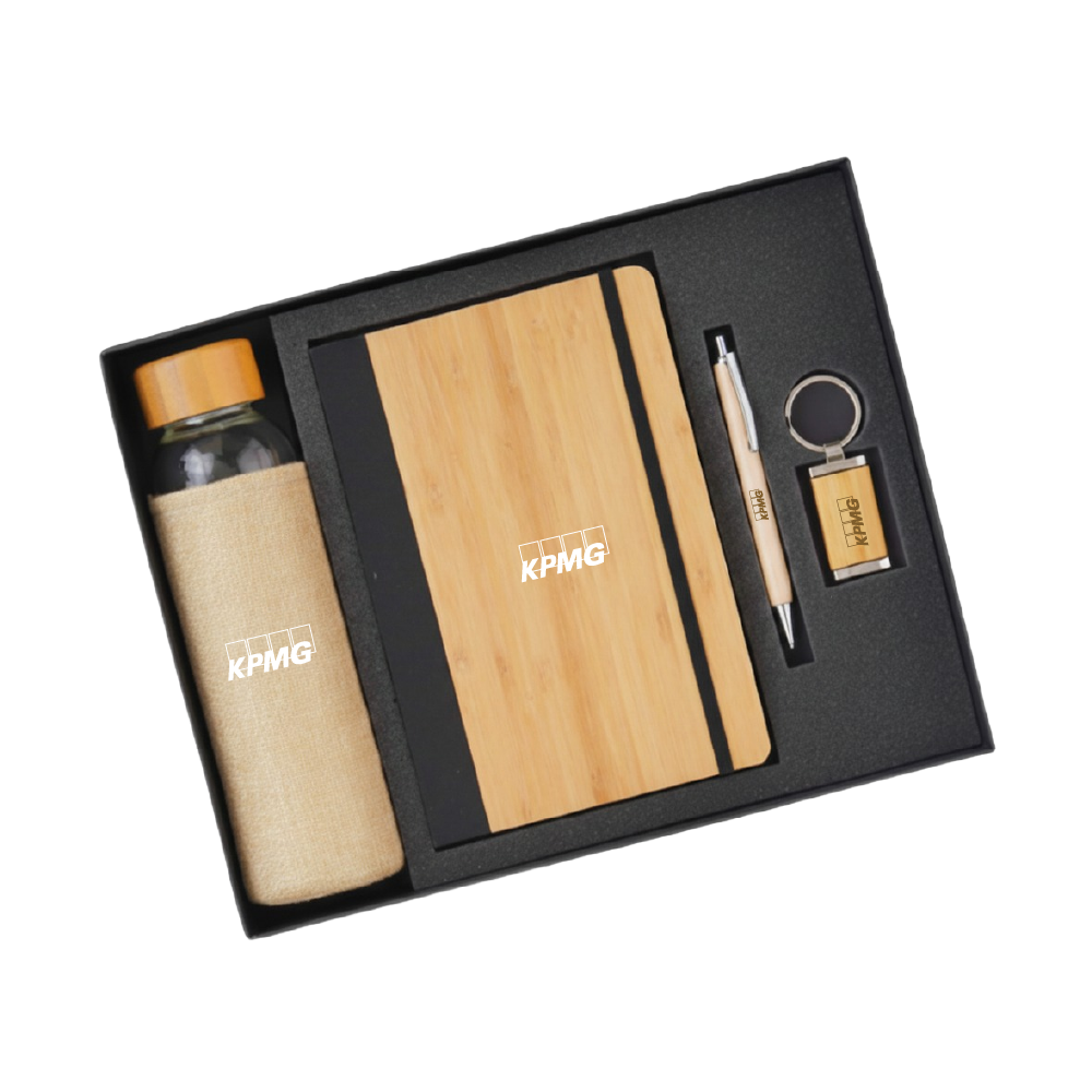 MG Eco-Friendly Bamboo Gift Set Of 4