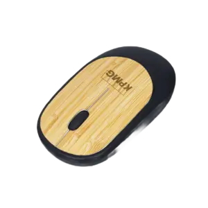 MG Bamboo Mouse-Black/Natural