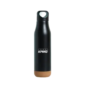 MG Insulated Flask-Black/Cork