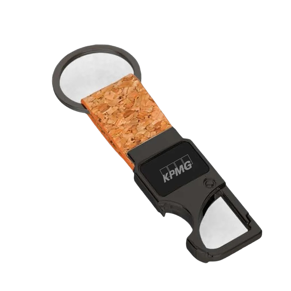 MG Multi-functional Keychain-Cork/Black