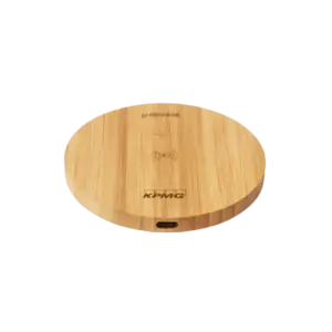 Wangari Bamboo Wireless Charging Pad-Natural