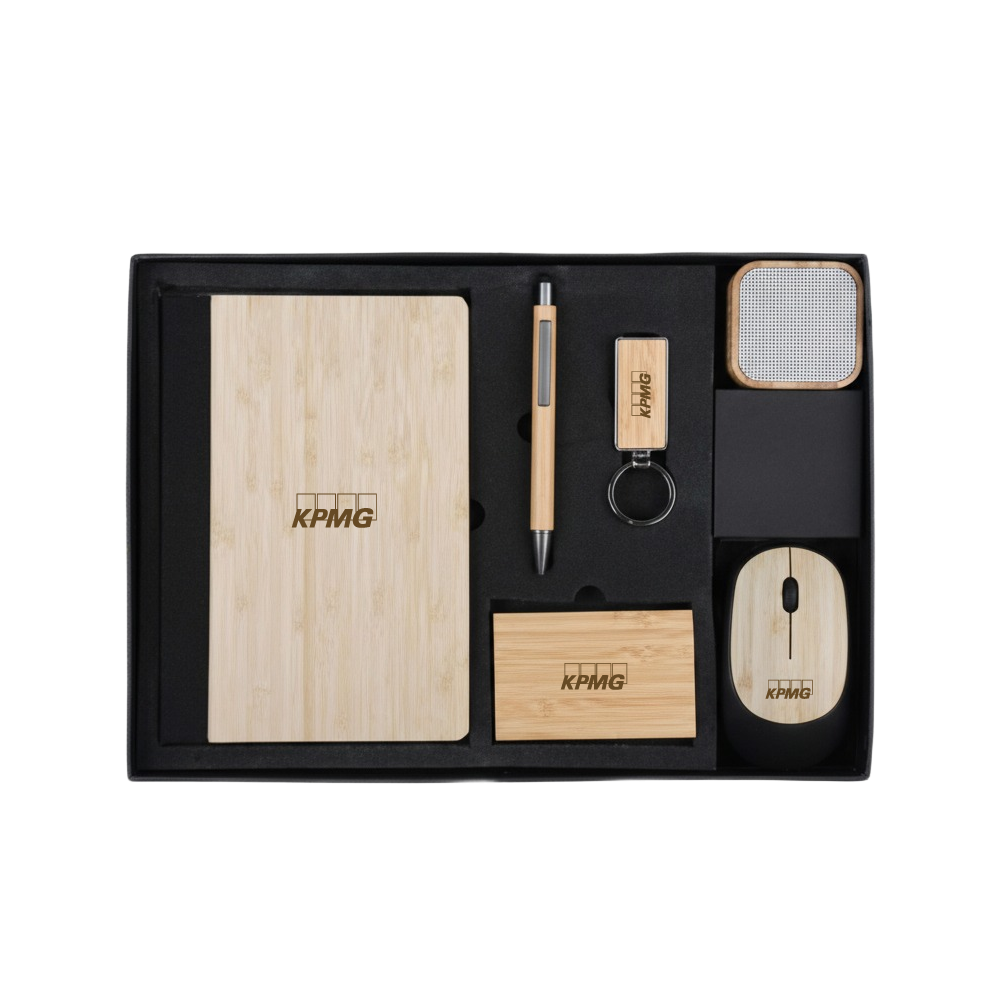 MG Tech/Desk Bamboo Gift Set of 6
