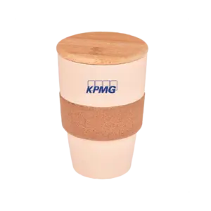 Urban Gear Eco-Cork Travel Mug-Natural