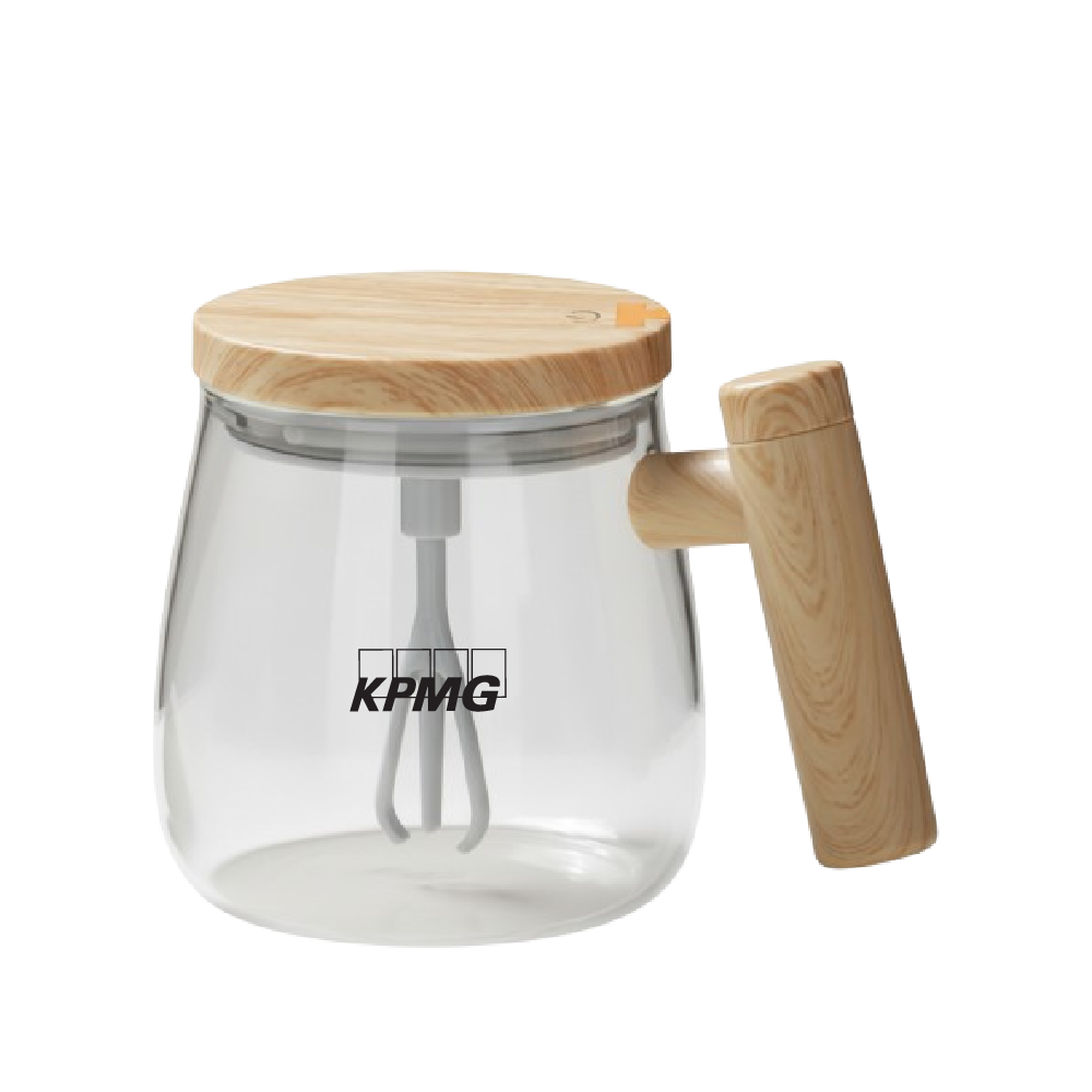 MG Self Magnetic Stirring Mug-Natural