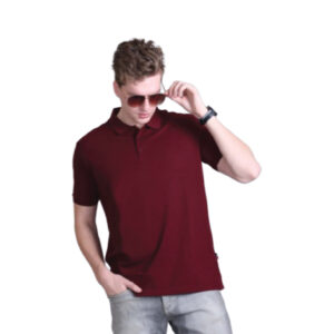 Indian Terrain Polo T-shirt - Maroon