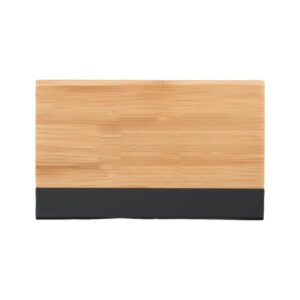 MG BambooPu Card Holder-Natural/Black