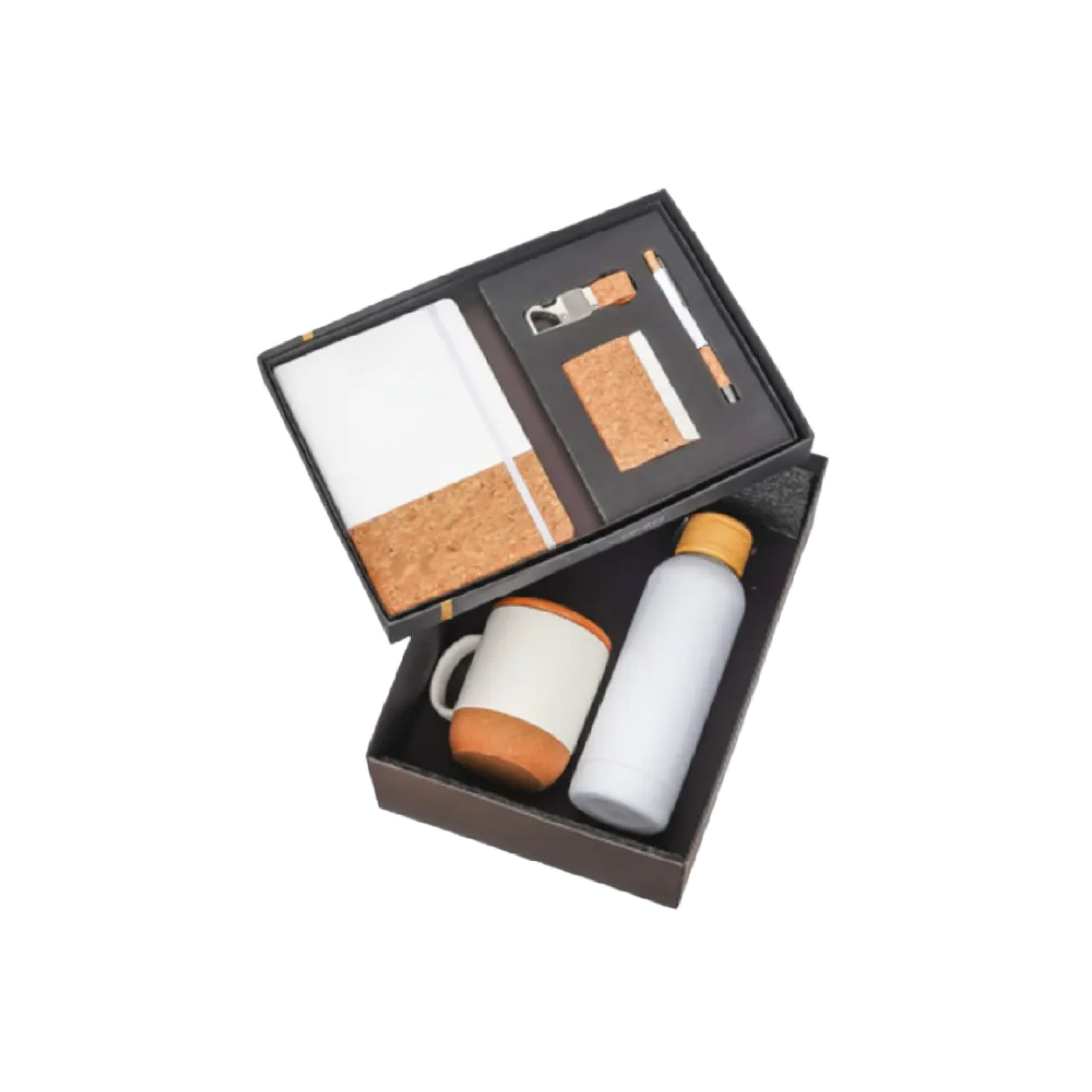 MG Eco Cork and White Gift Set of 6