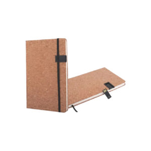 Power Plus Hardbound Cork A5 Notebook with Pen Drive Slot-Cork