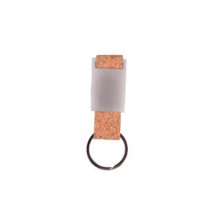 Urban Gear Cork and Metal Keychain-Cork