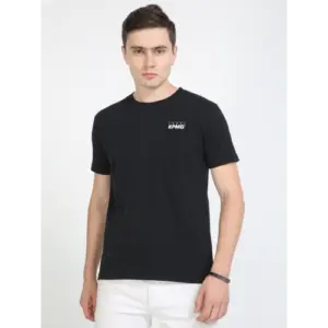 Caslay Sustainable Crew Neck T-Shirt - Black