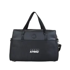 Caslay Sustainable Get Away Duffle Bag-Black
