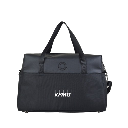 Caslay Sustainable Get Away Duffle Bag-Black