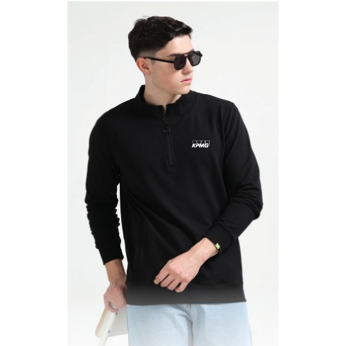 Caslay Sustainable Haftway Jacket-Black