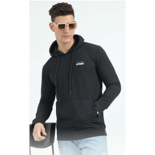 Caslay Sustainable Hoodie -Charcoal Melange