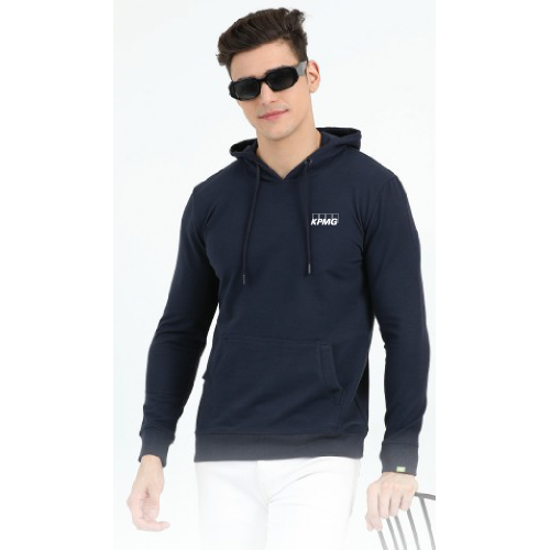 Caslay Sustainable Hoodie-Navy Blue