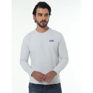 Caslay Sustainable Sweatshirt - White Melange