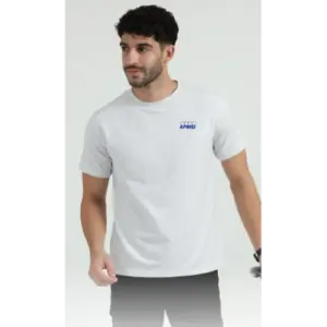 Caslay Sustainable Sweat Tee-Charcoal Melange