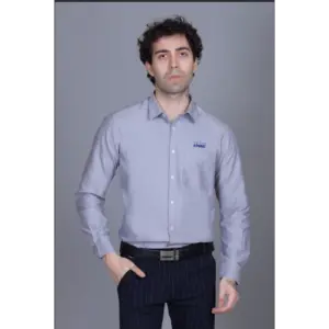 Indian Terrain Oxford Shirt - Grey