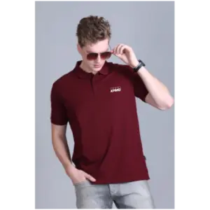 Indian Terrain Polo T-shirt - Maroon
