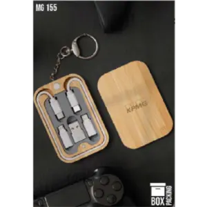 MG Bamboo Charging Cable Set