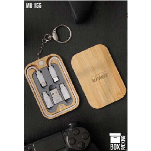 MG Bamboo Charging Cable Set