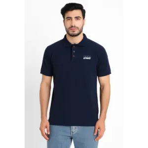 Swiss Military Polo T Shirt-Navy Blue