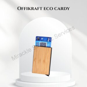 Offikraft Eco Cardy Card Holder-Natural