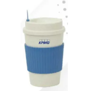 Fuzo ecoFloat Wheat Straw Mug-Blue