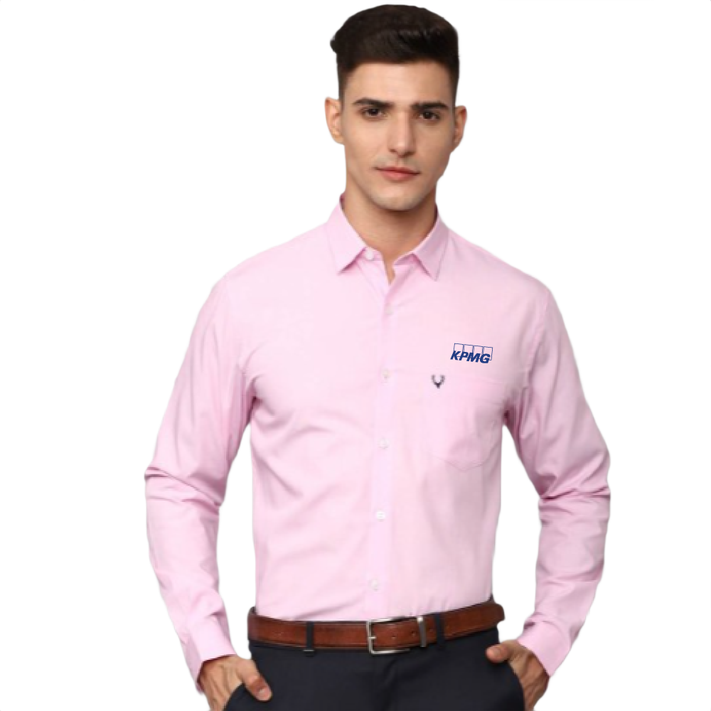 Allen Solly Formal Shirt-Pink