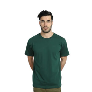 Swiss Military Round Neck T Shirt-Forest Green