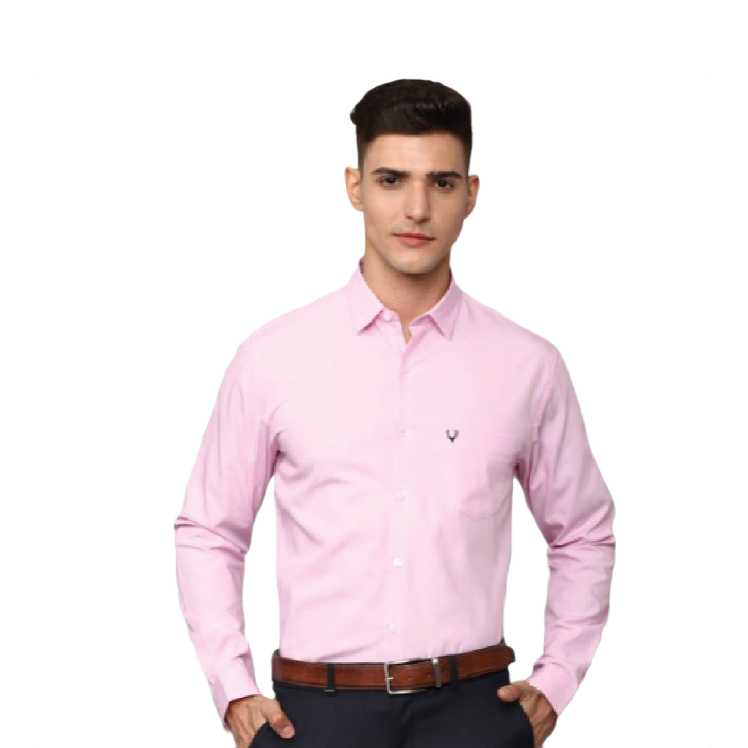 Allen Solly Formal Shirt-Pink