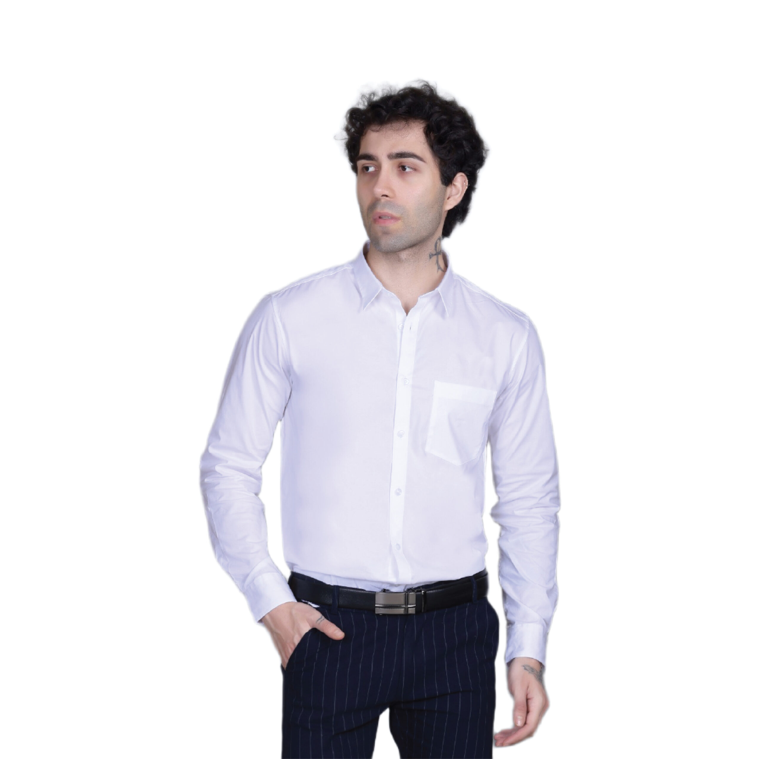 Indian Terrain Oxford Shirt -White