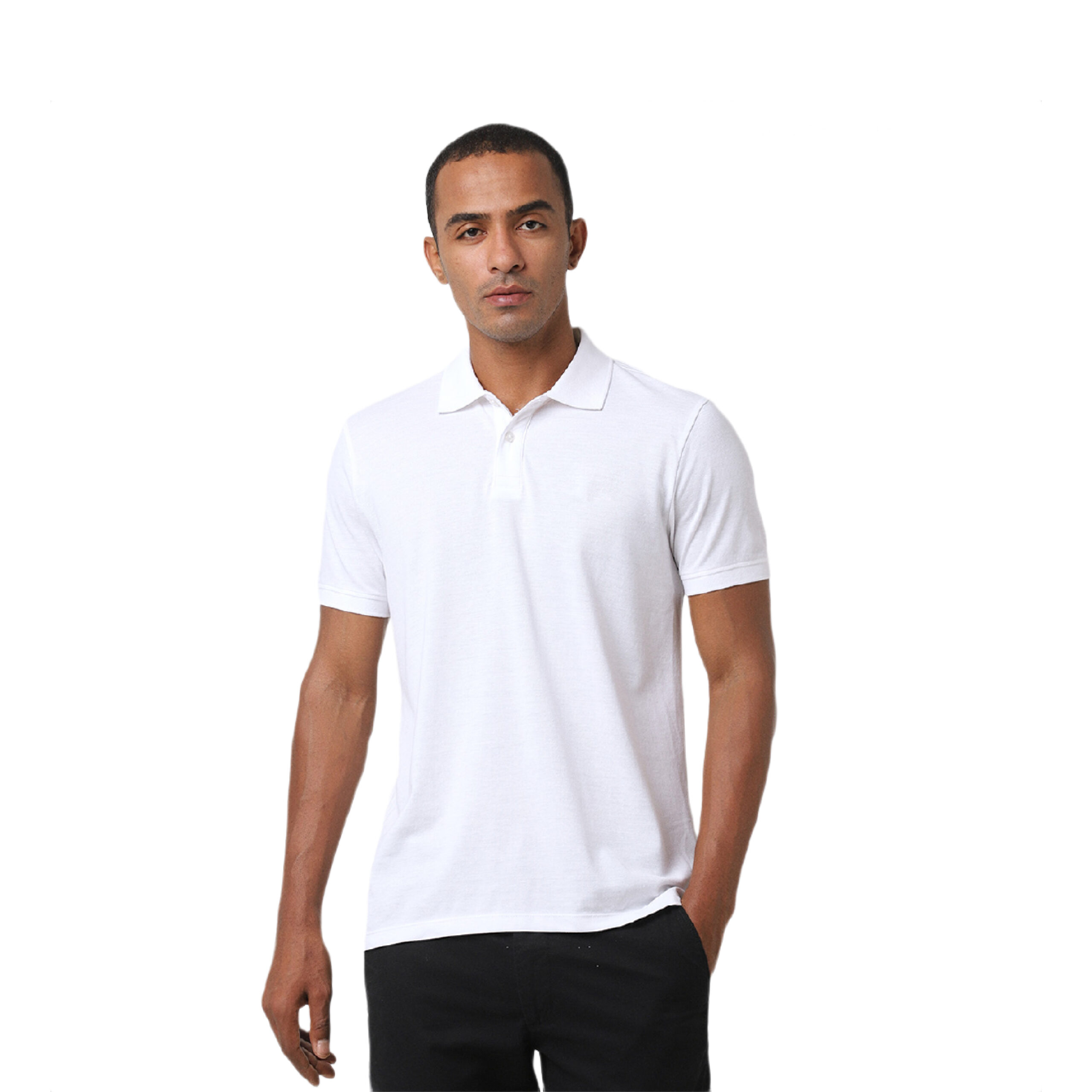 Jack And Jones Madd Polo T Shirt-White