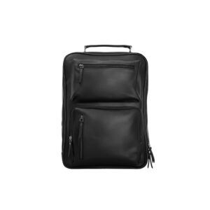 Oblique Flamingo Backpack-Black