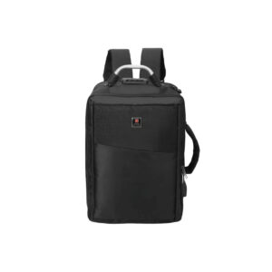 Swiss Military Element Laptop Backpack Cum Sling Bag-Black