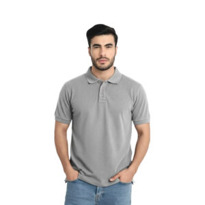 Swiss Military Polo T Shirt-Grey