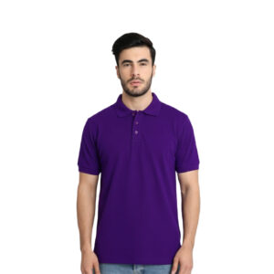 Swiss Military Polo T Shirt-Purple