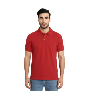 Swiss Military Polo T Shirt-Red