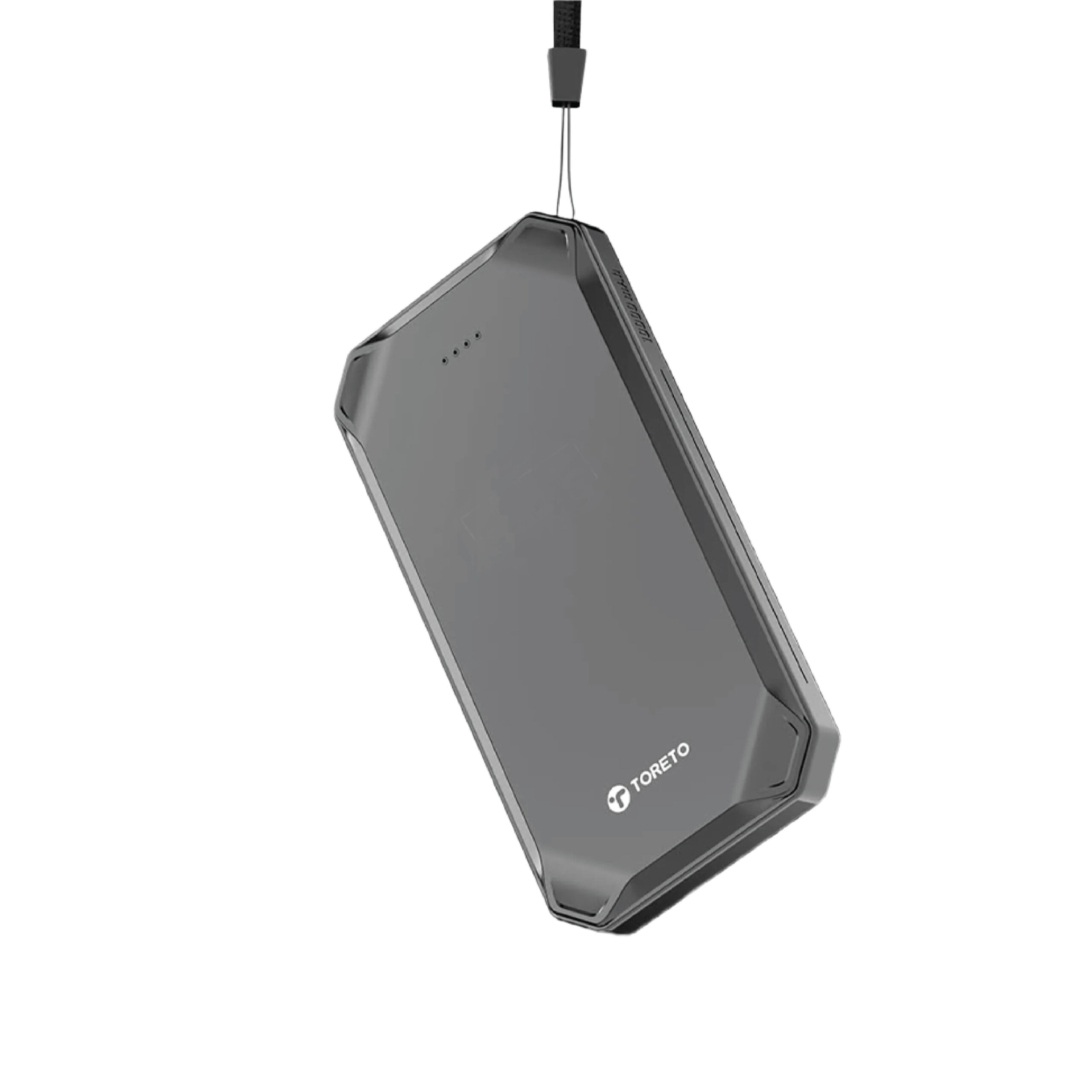Toreto Power Edge Power Bank-Black