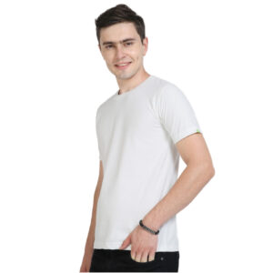Caslay Sustainable Crew Neck T-Shirt - White