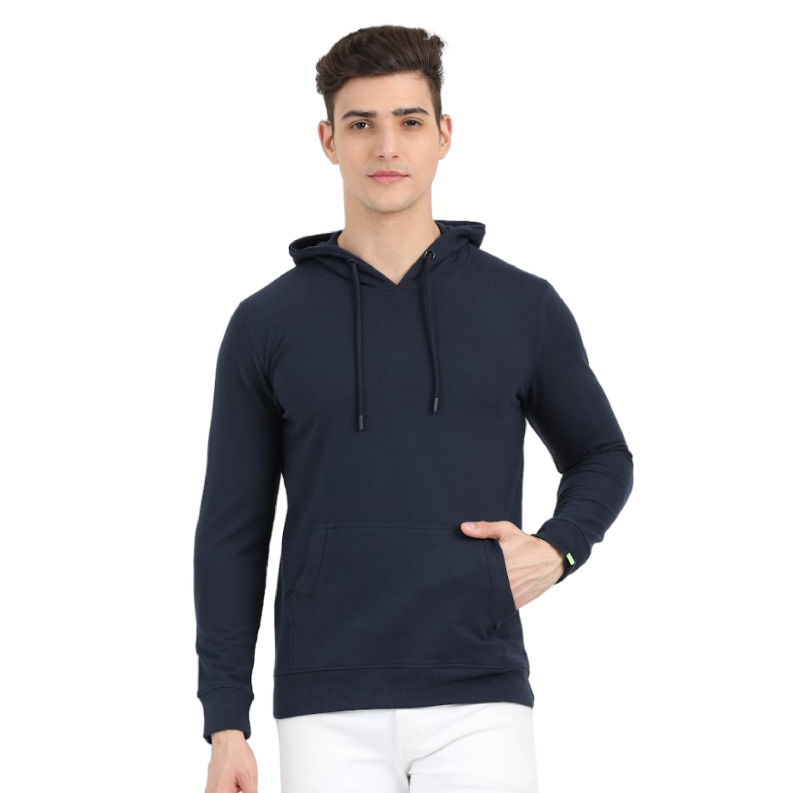 Caslay Sustainable Hoodie-Navy Blue