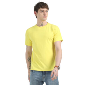 Caslay Sustainable Organic Crew Neck T-Shirt -Illuminating