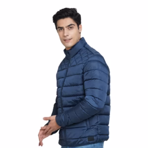 Jack & Jones Kornard Puffer Jacket-Navy Blue