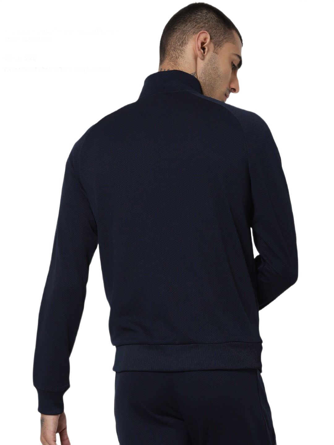 Jack & Jones Nashville Jacket-Navy Blue - Image 2