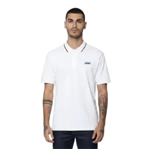 Jack And Jones Coolmax Polo T Shirt-White