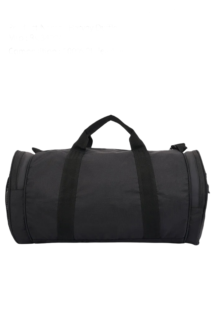 Jack And Jones Harvey Duffle Bag-Black - Image 3