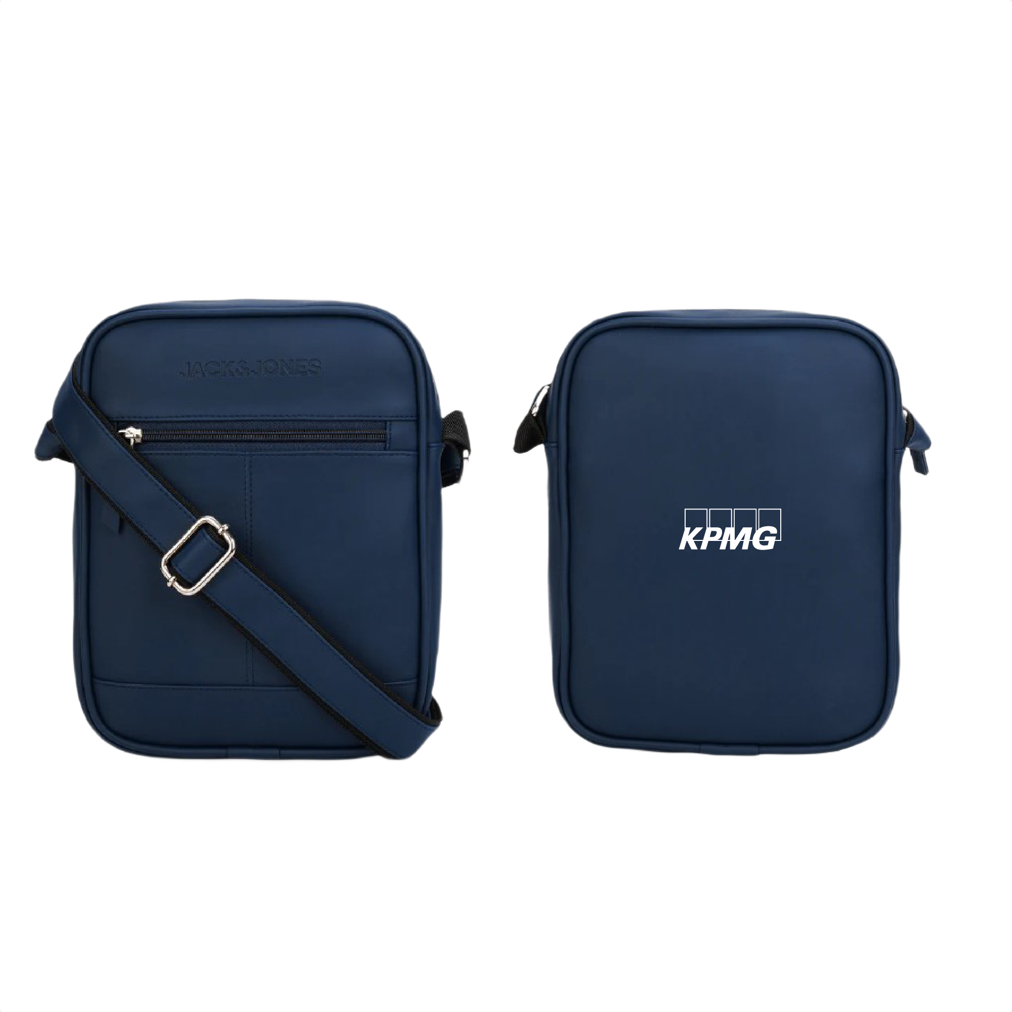 Jack And Jones Hugo Sling Bag-Blue