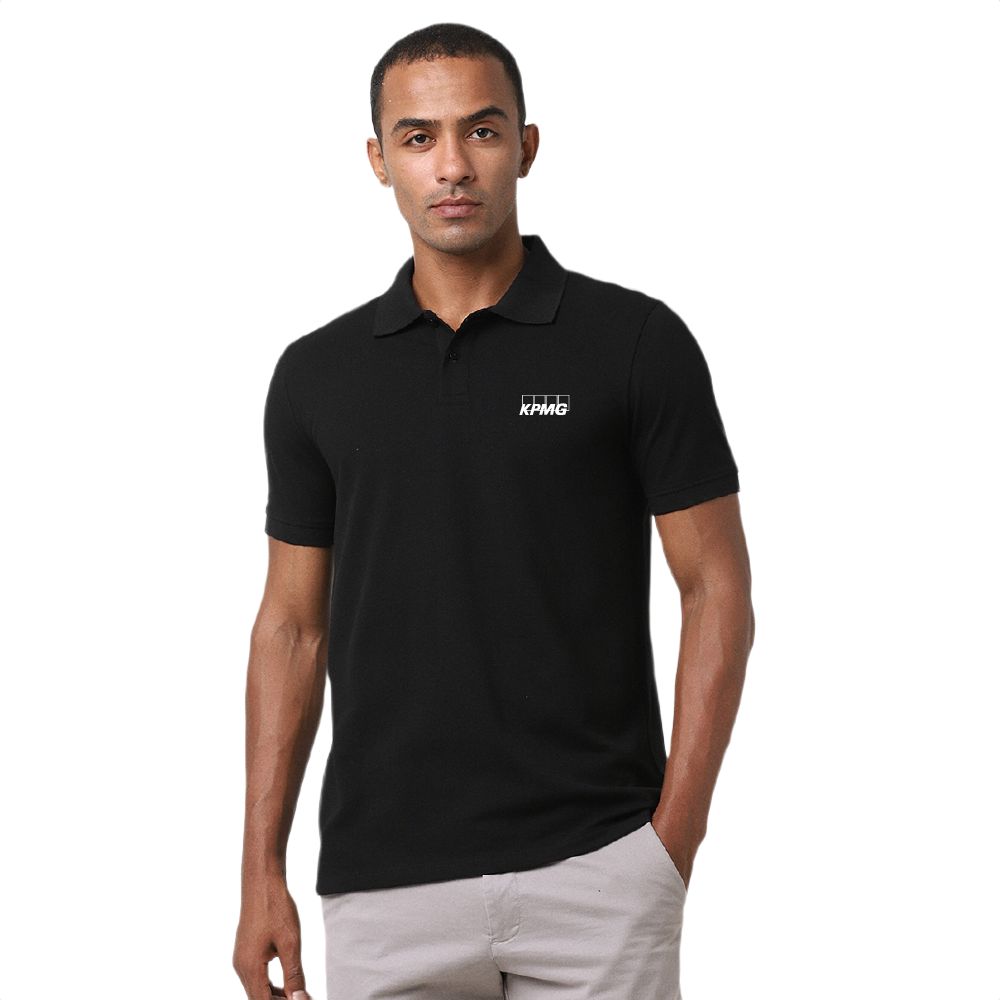 Jack And Jones Madd Polo T Shirt-Black